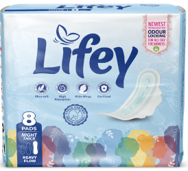 Lifey Night thick Pads (8Pads)