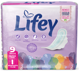 Lifey Super Thin Pads (9 Pads)