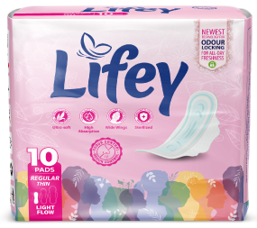 Lifey Regular Thin Pads (10 Pads)